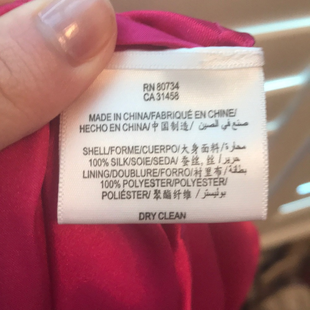 BCBG MaxAzria Ruffle Dress - Size 0 - Picture 4 of 4